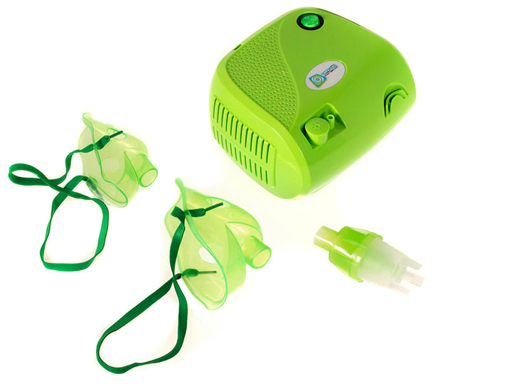 BR-CN116B Omnibus green inhaler - kit, 2 masks, bag