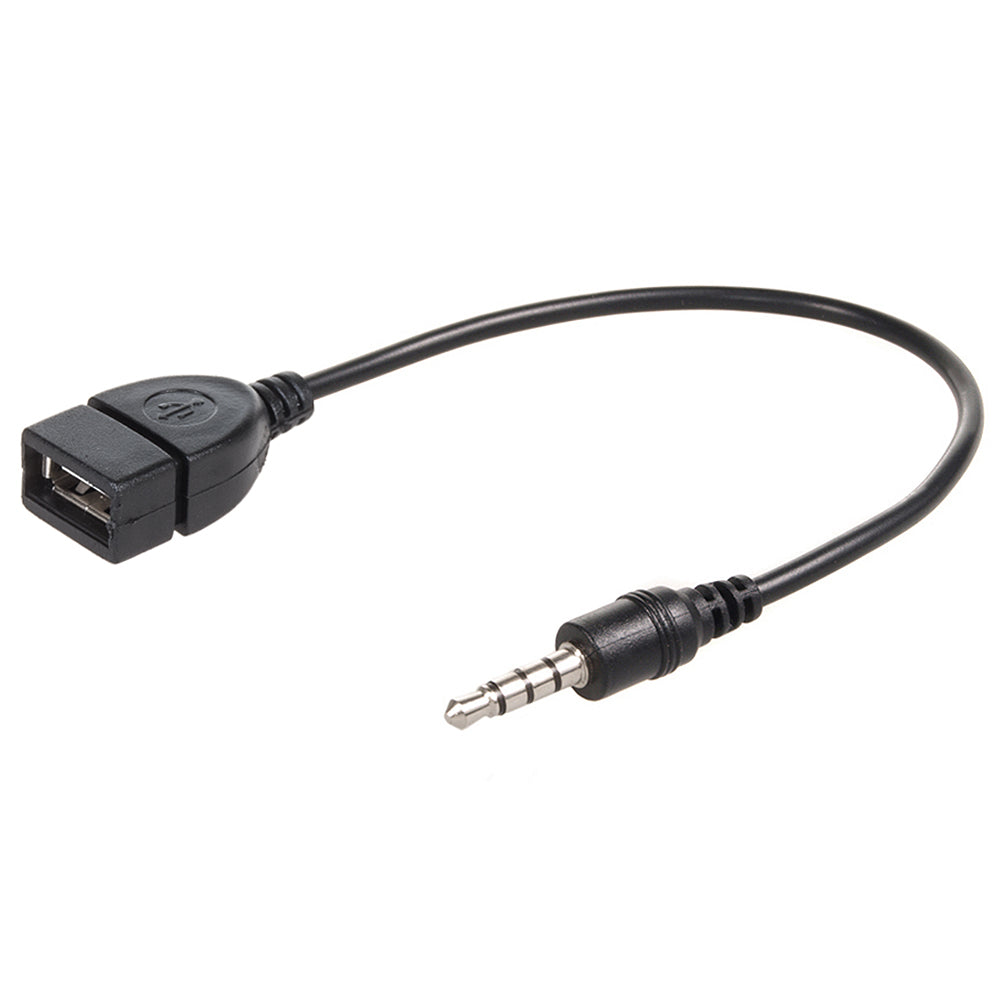 Maclean MCTV-693 adapter breiseán Seac USB soicéad OTG CHÁBLA Sreangán JACK 3.5mm AUX