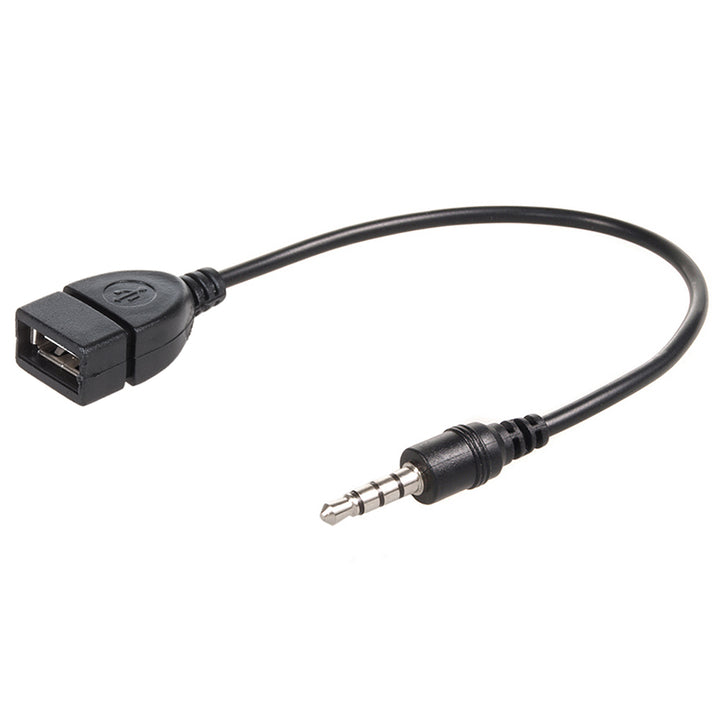 Maclean MCTV-693 adapter breiseán Seac USB soicéad OTG CHÁBLA Sreangán JACK 3.5mm AUX