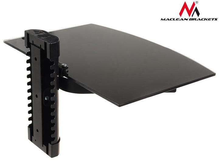 Maclean MC-663 Wall mount for DVD Players and Satellite Receivers Shelf Up to 8 kg