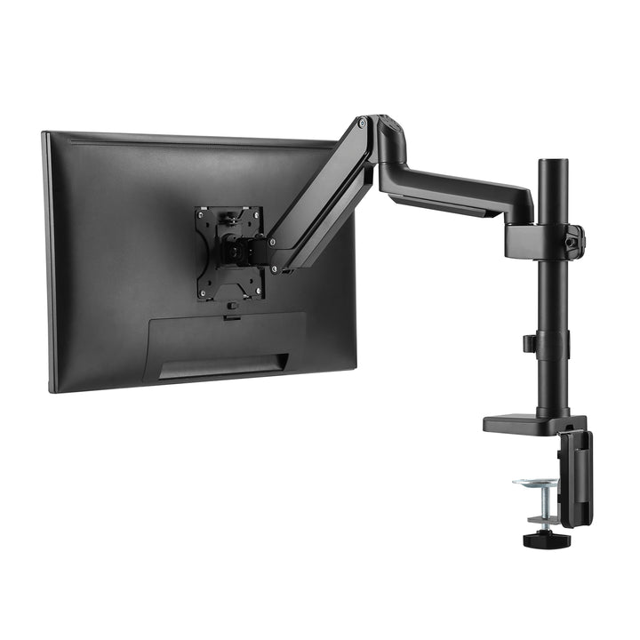 Maclean MC-669B Desk Monitor Holder Bracket Mount Tilt Swivel Gas Spring Sturdy