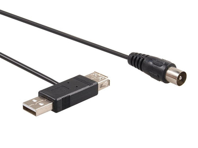Maclean Energy MCTV-697 Adapter USB LED Power Supply for DVB-T Antenna MCTV-697 Aerial RoHS
