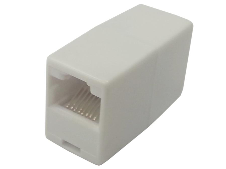 Cónascaire óir RJ-45 bairille soicéad-soicéad 8p8c RJ45