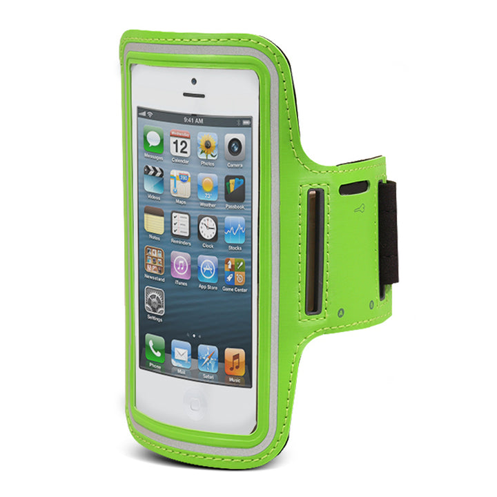 Cell Phone Arm Band Holder 4.8'' Running Gym Clear Front Buttons IOS Durable Adjustable