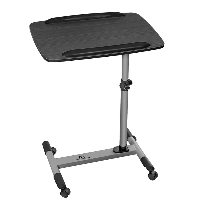 Maclean MC-671 Laptop Projector Desk Trolley Height Adjustment: 585-885mm Tilting +35° to -35° with Wheels