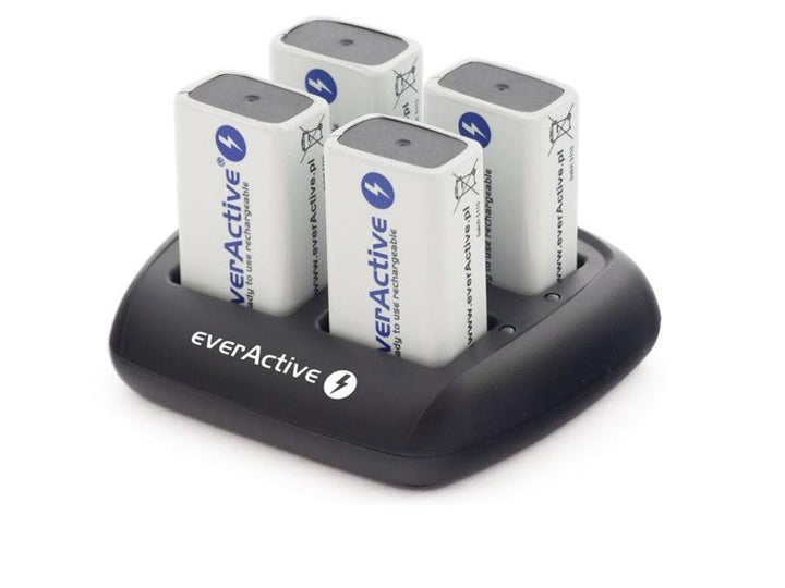 everActive NC-109 charger with microprocessor controlled - d V, overheat protection, overload circuit protection