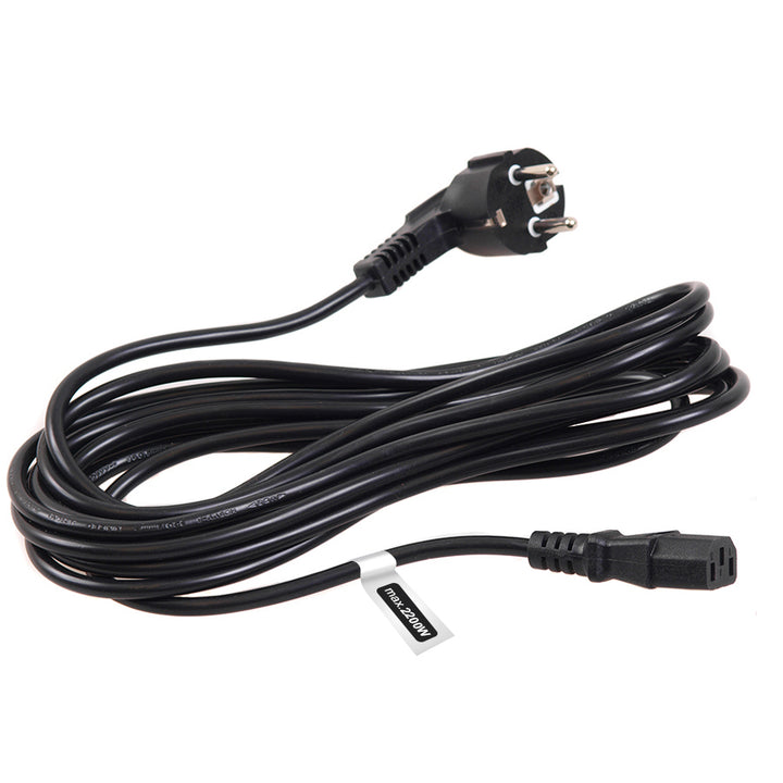 Maclean MCTV-801 Power cable 3pin EU plug length 5m