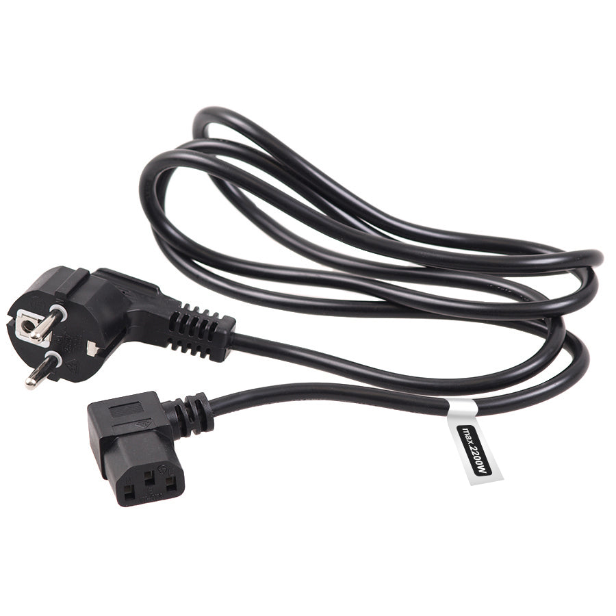 Maclean MCTV-802 Power Cable Power cord for printer, computer, monitor with the EU plug 1.5m