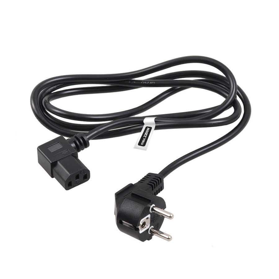 Maclean MCTV-802 Power Cable Power cord for printer, computer, monitor with the EU plug 1.5m