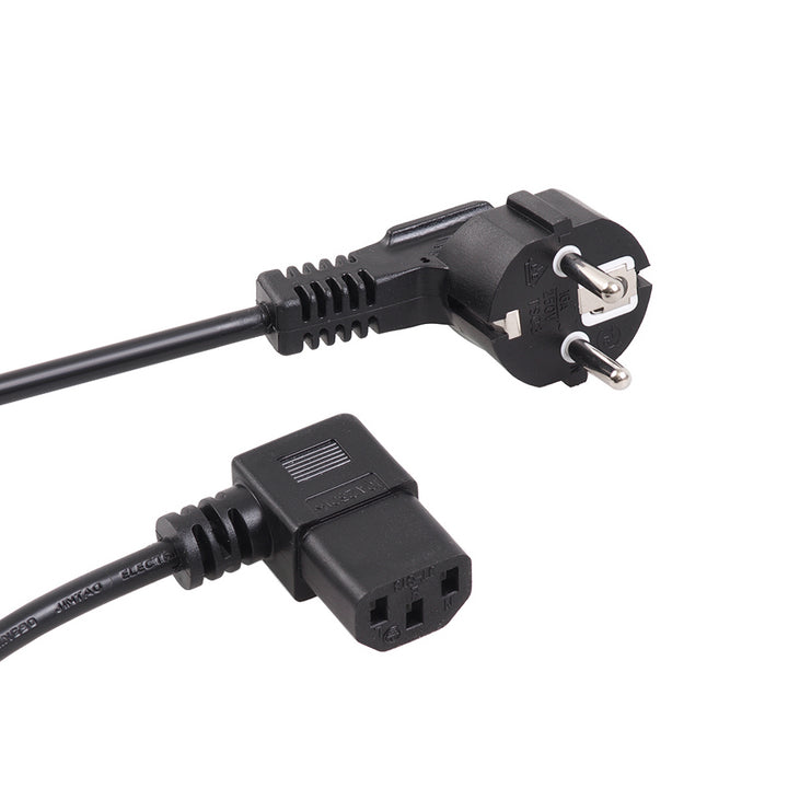 Maclean MCTV-802 Power Cable Power cord for printer, computer, monitor with the EU plug 1.5m