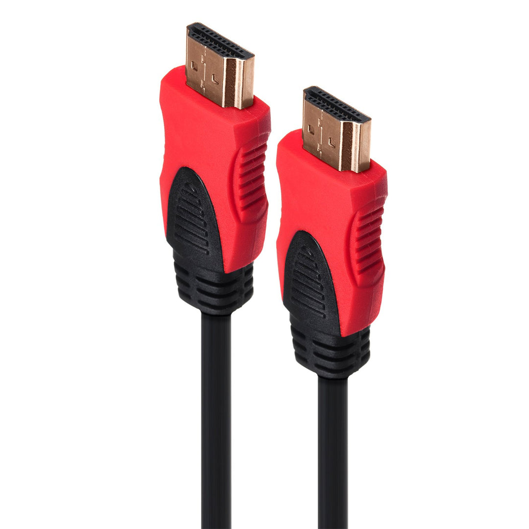 HDMI go HDMI Cábla Fuaime Fuaime Ethernet 30AWG 1.8m 4K HEC 3D Frithsheasmhach in Solúbtha