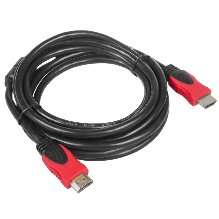 HDMI go HDMI Cábla Fuaime Fuaime Ethernet 30AWG 1.8m 4K HEC 3D Frithsheasmhach in Solúbtha