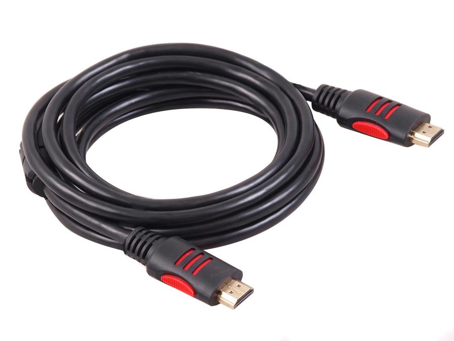 HDMI - HDMI (A) Cable  Ethernet HEC Flexible HDMI High Speed v1.4 30AWG 3D 5m