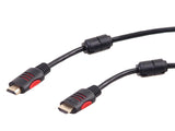 HDMI - HDMI (A) Cable  Ethernet HEC Flexible HDMI High Speed v1.4 30AWG 3D 5m