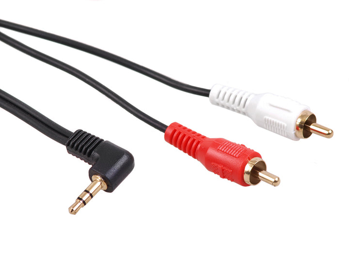 Audio Chinch 3.5mm Jack Cable 2RCA RoHS CE Dekoder CD DVD TV xBox PS4