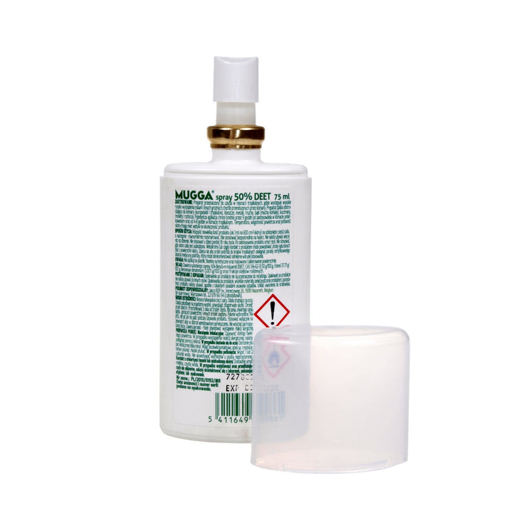 Repellent mosquito sa Sprae i gcoinne feithidí 50% 75ml