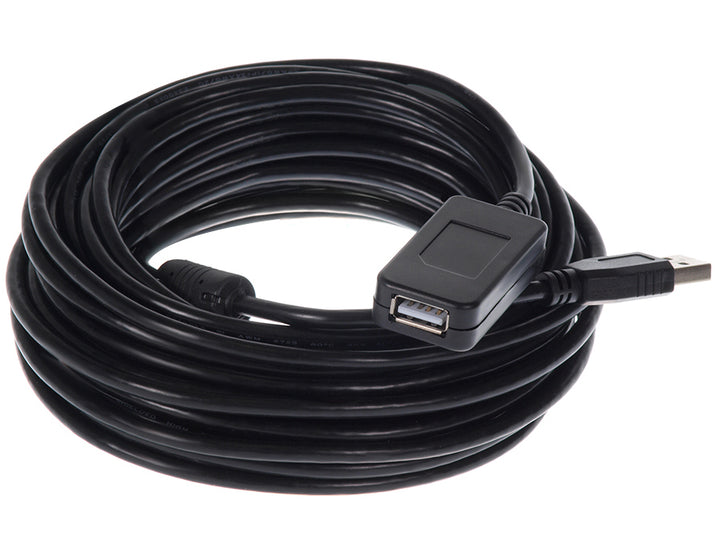 Maclean MCTV -757 Extension Cable USB 2.0 Active 480Mbps Speed 10m Data Transfer Windows