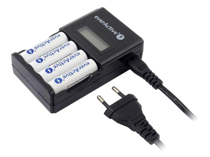 NC450 AA/AAA R3 R6 charger ceallraí EverActive