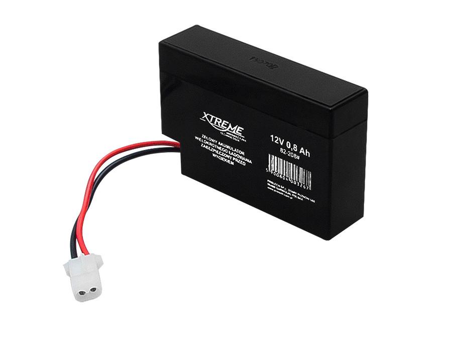 Xtreme Battery 12V 0.8Ah Battery No Maintenance AGM Toys Medical Products