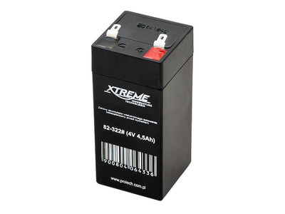 Lead Acid Gel Battery 4V 4,5Ah Xtreme Maintenance Free UPS ZSV Systems Alarm
