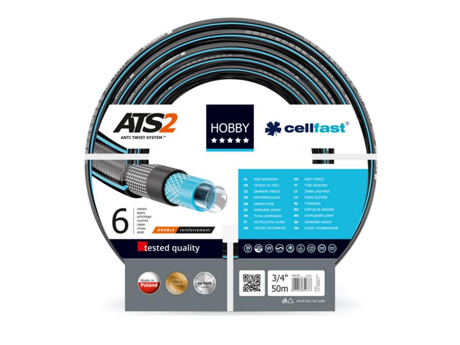 Cellfast Hobby 6-ply garden hose ATS2 3/4" 50m