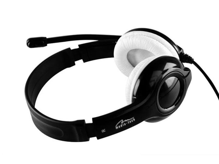 Media-Tech MT3573 USB Stereo Headphones with Adjustable Microphone