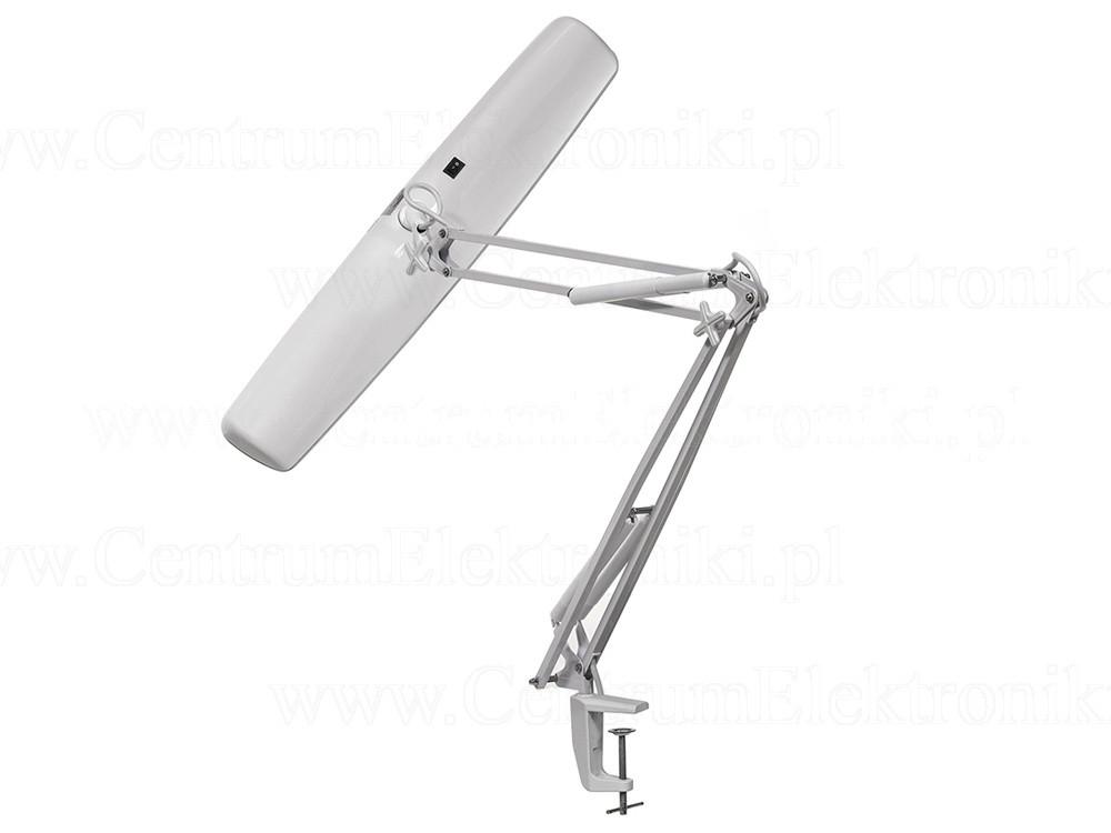 Velleman VTLAMP6 Cosmetic Lamp Desk Table Mount Light Adjustable Arm Office Beauty Salon White