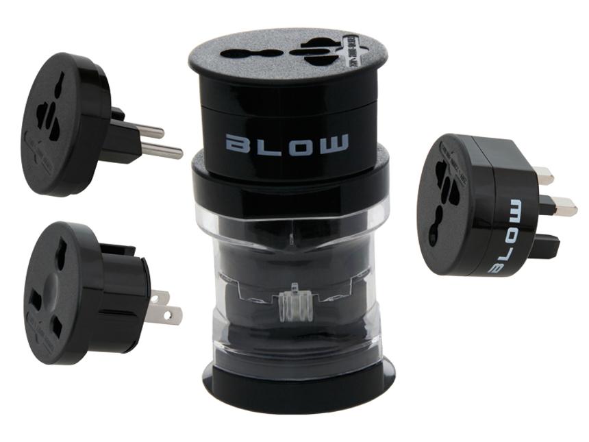 AC connector 3 pieces blow Europe universal sockets