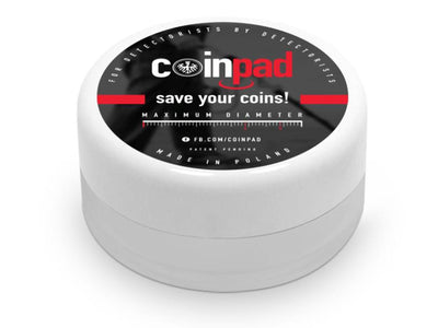 Coinpad XL large coin box for prospectors storing coins