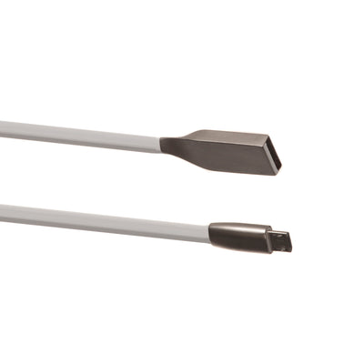 Maclean MCTV-833W USB 2.0 Type A microUSB Type B Flat Cable Charging High Transfer Data Speed 1m