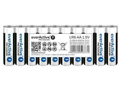 everActive Pro Alakline Battery AA / AAA 10 pieces