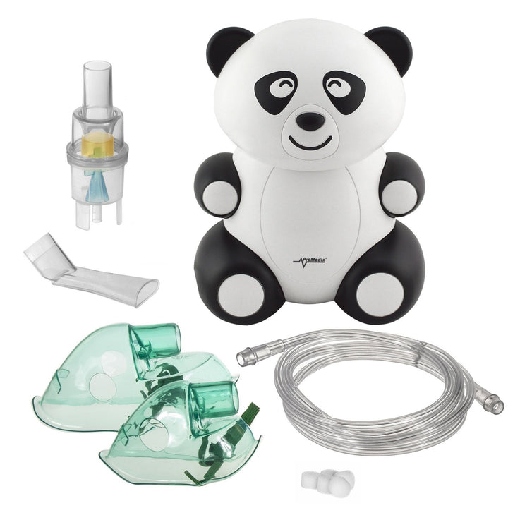 Promedix PR-812 Kids Nebuliser with Accessories Panda Professional Medical Inhaler For Kids Safe for Children Without Sharp Edges