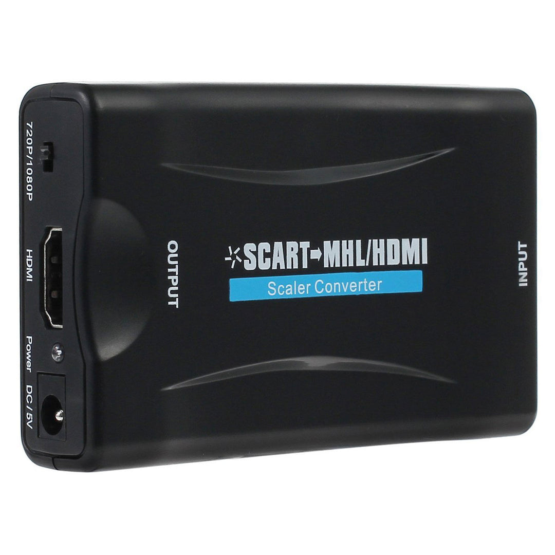 Tiontaigh SCART EURO CHUIG HDMI 1080 POWER