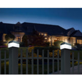 GreenBlue solar LED pole lamp, 60x40mm, envelope canopy, GB125