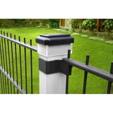 GreenBlue solar LED pole lamp, 60x40mm, envelope canopy, GB125