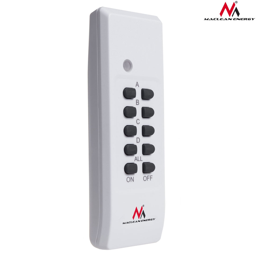 Maclean MCE150 Remote Control For Radio, Sockets Compatible with MCE151 and MCE153 radio sockets