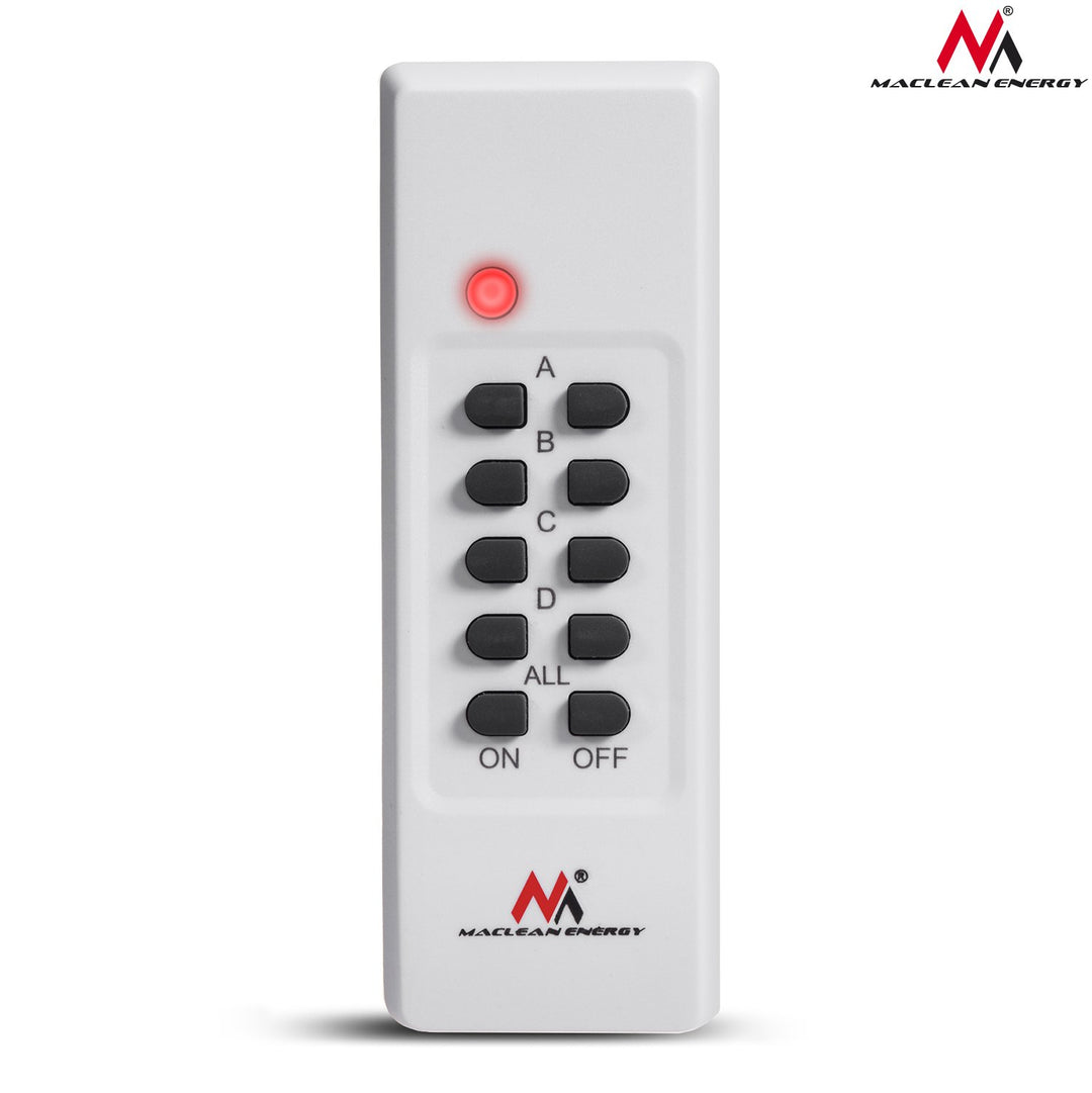 Maclean MCE150 Remote Control For Radio, Sockets Compatible with MCE151 and MCE153 radio sockets