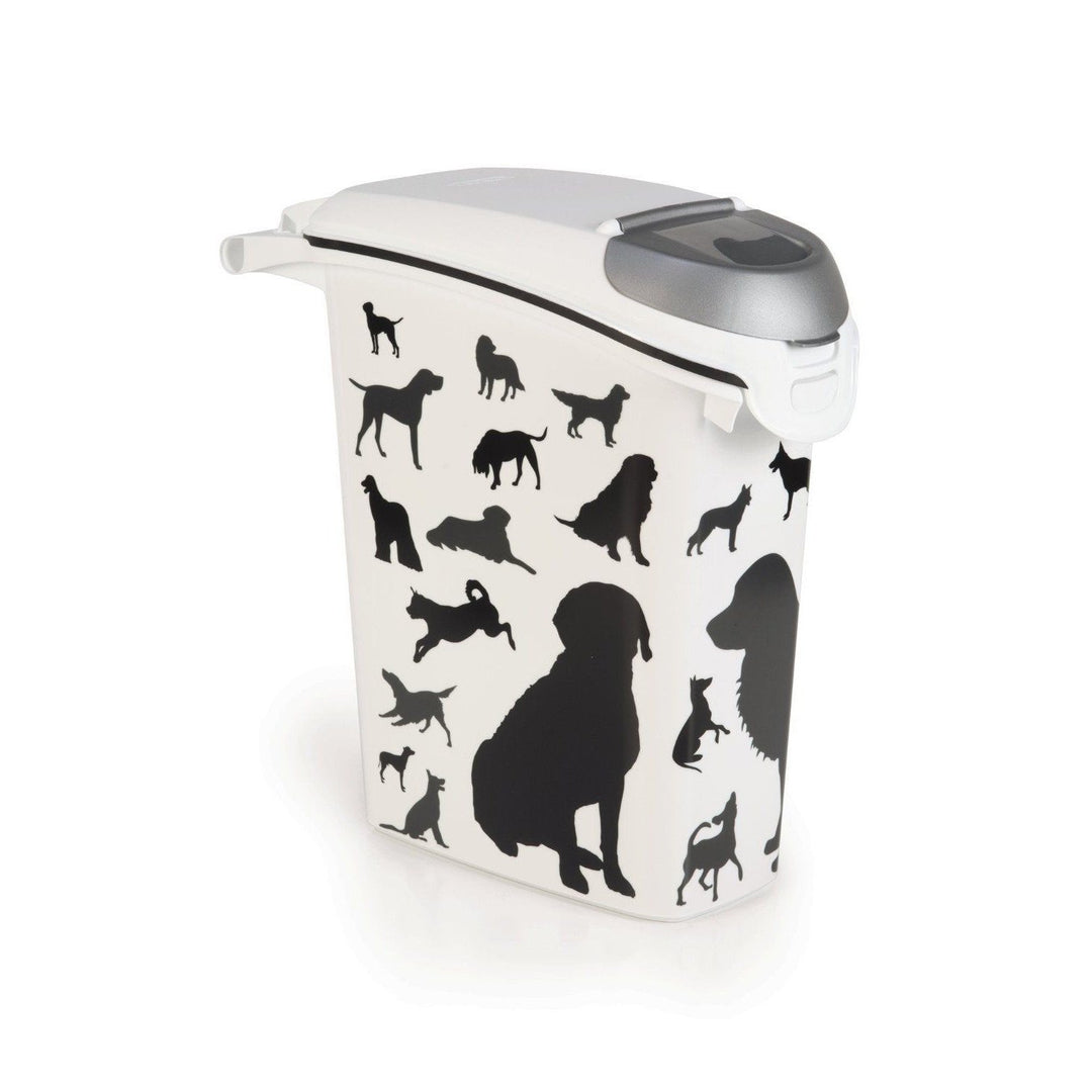 Curver 210341 Food Containers Dog Pet Animal Food Storage Handle Lid Closing 10Kg 27L