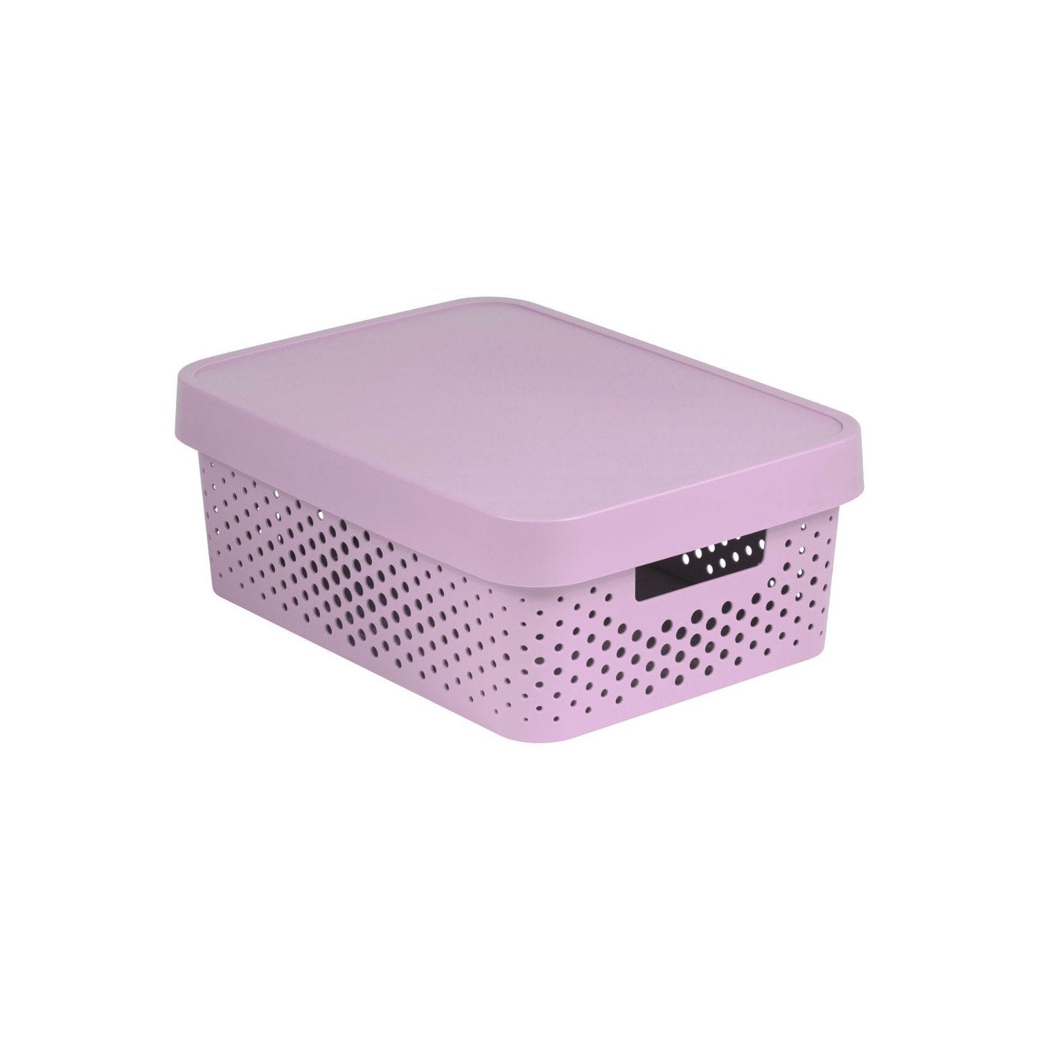 Curver Jute Storage Basket Curver Infinity Plastic Storage Boxes With ...