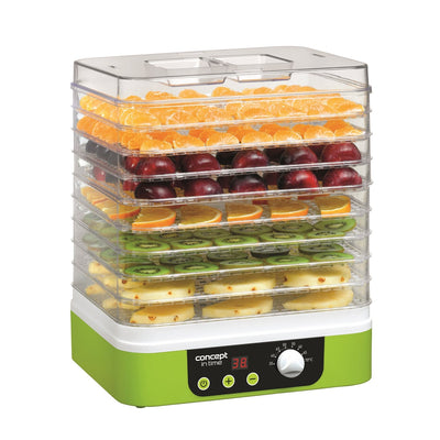 Concept SO 1060 Food Dehydrator 6 Tray 245 W For Fruits, Vegetables, Mushrooms, Flowers, Herbs, Meat, Fishes