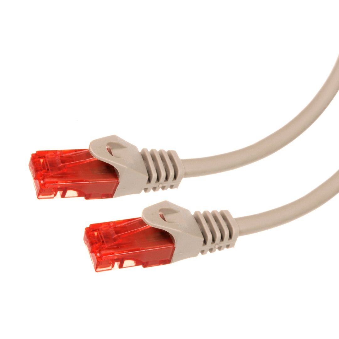 Líonra Corda Paiste Cábla Ethernet RJ45 Cat6 RoHS UTP Fireann go Fireann 0.5 m