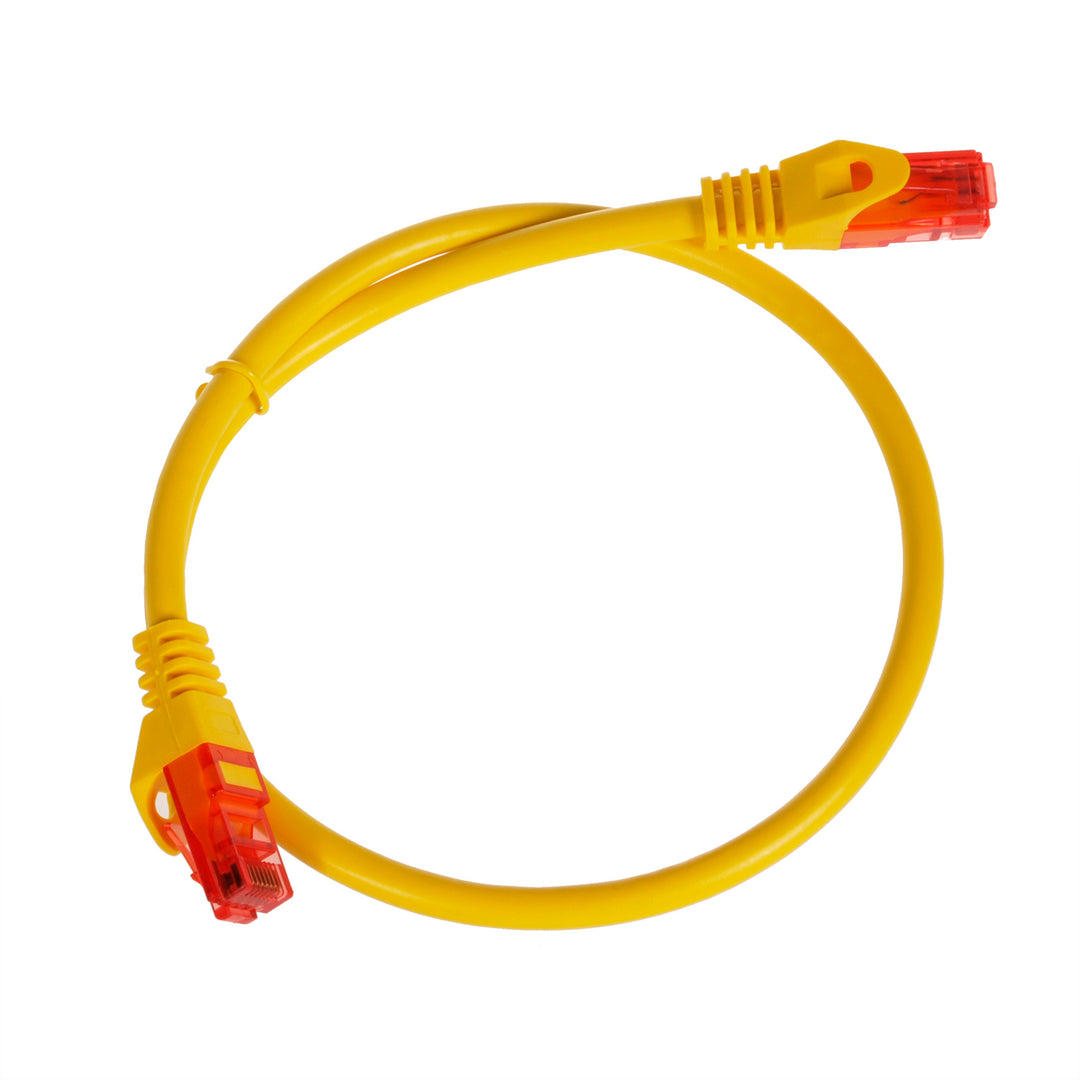 NET LAN CABLE NETWORK. ETHERNET RJ45 UTP CAT6 0.5M Maclean MCTV-300 Y