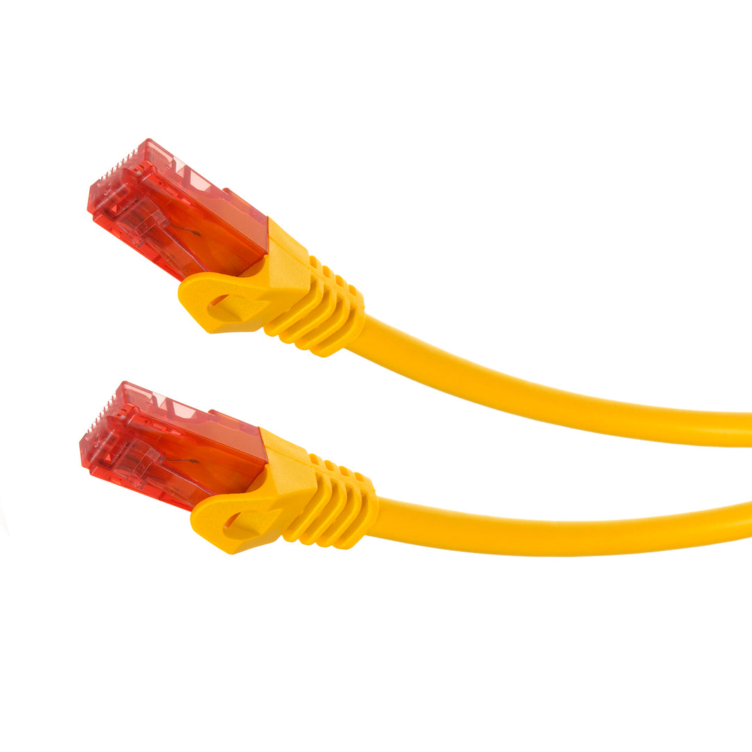 LÍONRA CHÁBLA LAN. ETHERNET RJ45 UTP CAT6 0.5M Maclean MCTV-300 Y