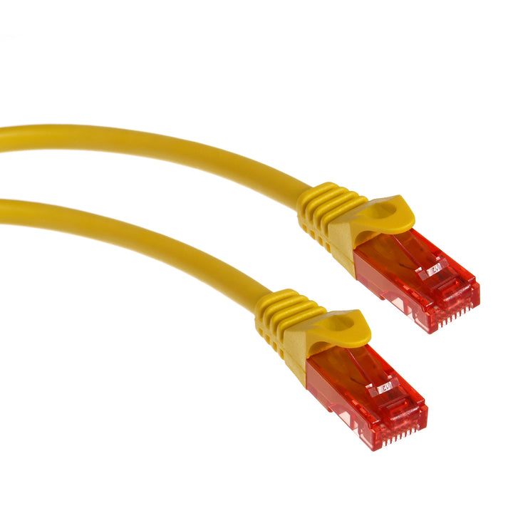 LÍONRA CHÁBLA LAN. ETHERNET RJ45 UTP CAT6 0.5M Maclean MCTV-300 Y