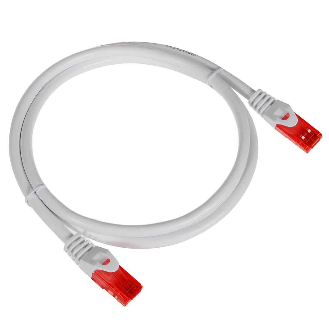 CÁBLA LÍONRA LAN PRO. ETHERNET RJ45 UTP CAT6 1M Maclean MCTV-301 W