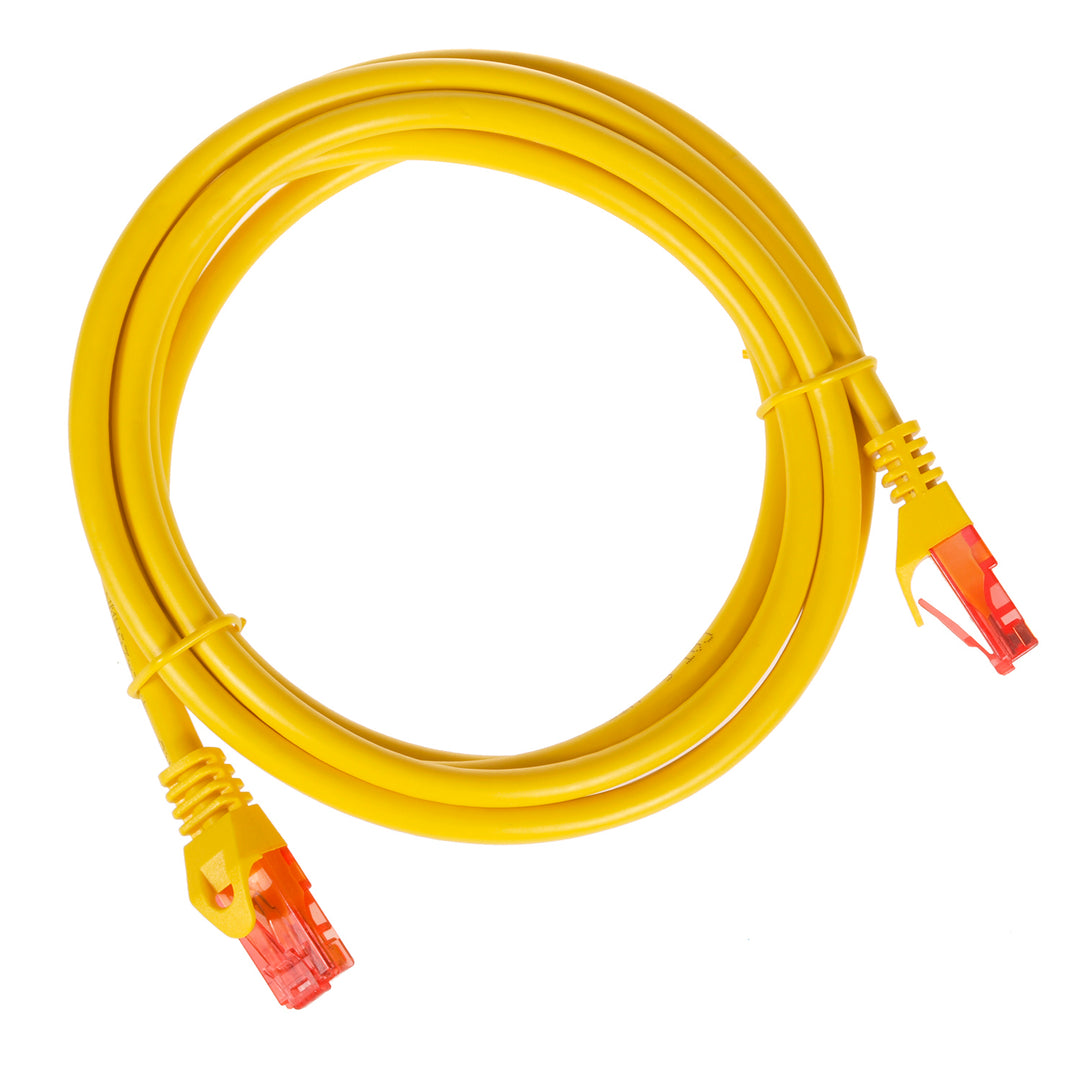 Maclean MCTV-302 Y Patchcord Lan Líonra Cábla Ethernet Ríomhaire RJ45 UTP CAT6 2m RoHS CRUA