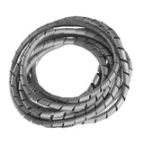 Maclean cable organiser, (5*6mm), 3m, silver, spiral, MCTV-684S