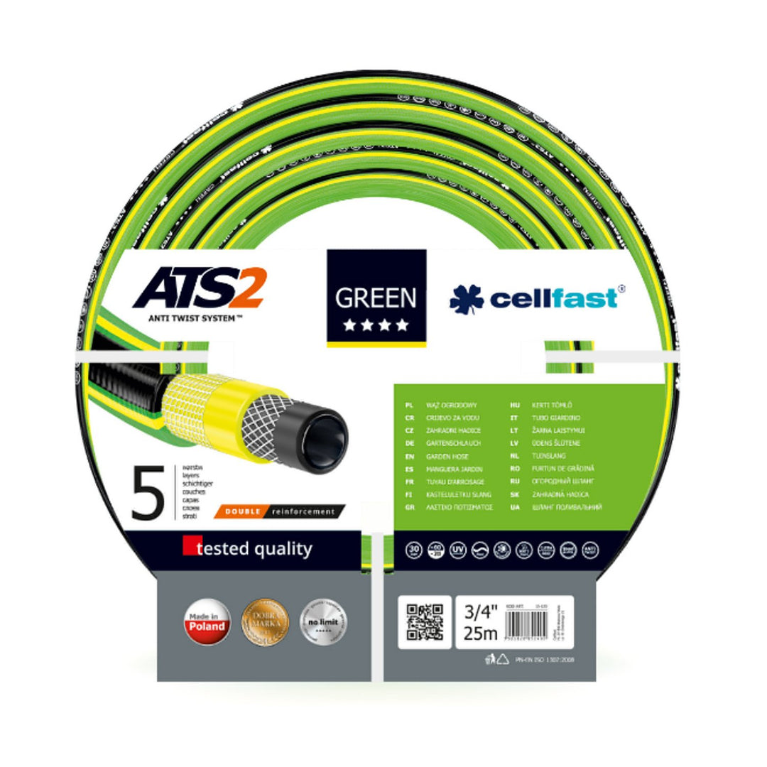Garden Cellfast Green hose ATS2 3/4 "25m, 5 ply