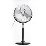 Floor Fan Air Circulator Rotating Wind 3 Speeds Adjustable Height 45cm 180W