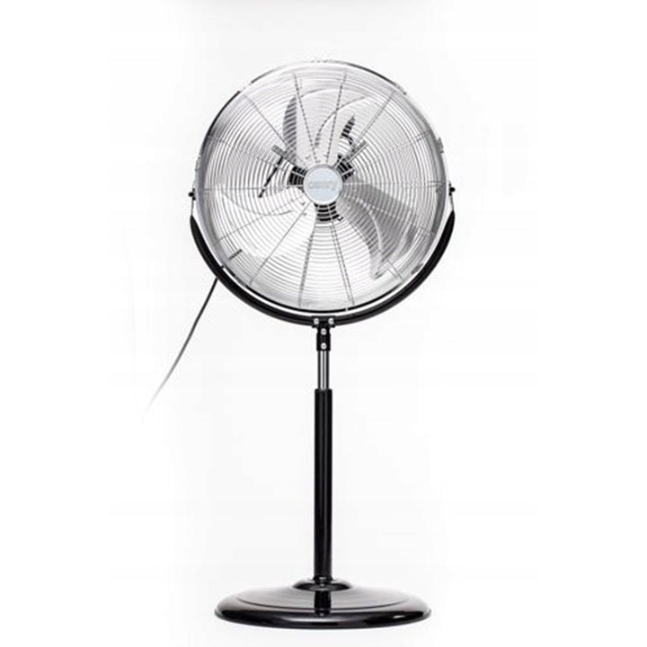 Floor Fan Air Circulator Rotating Wind 3 Speeds Adjustable Height 45cm 180W